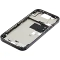 Mid-Frame Housing With Power And Volume Button Compatible For iPhone 16 Pro (US Version) (Used OEM Pull: Grade A) (Black Titanium)