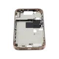 Mid-Frame Housing With Power And Volume Button Compatible For iPhone 16 Pro (US Version) (Used OEM Pull: Grade A) (Desert Titanium)