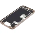 Mid-Frame Housing With Power And Volume Button Compatible For iPhone 16 Pro (US Version) (Used OEM Pull: Grade A) (Desert Titanium)