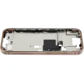 Mid-Frame Housing With Power And Volume Button Compatible For iPhone 16 Pro (US Version) (Used OEM Pull: Grade A) (Desert Titanium)