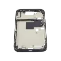 Mid-Frame Housing With Power And Volume Button Compatible For iPhone 16 Pro max (US Version) (Used OEM Pull: Grade A) (Black Titanium)