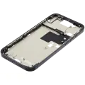 Mid-Frame Housing With Power And Volume Button Compatible For iPhone 16 Pro max (US Version) (Used OEM Pull: Grade A) (Black Titanium)