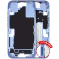 Mid-Frame Housing With Power And Volume Button Compatible For iPhone 16 (US Version) (Used OEM Pull: Grade A) (Ultramarine)