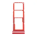 Dual Sim Card Tray Compatible For Samsung Galaxy A21S (A217 / 2020) (Red)