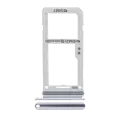 Dual Sim Card Tray Compatible For Samsung Galaxy S8 / S8 Plus (Orchid Gray)