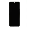 Inner OLED Assembly With Frame Compatible For Samsung Galaxy Z Flip 4 5G (US & International) (Used OEM Pull: Grade A) (Graphite)