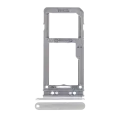 Single Sim Card Tray Compatible For Samsung Galaxy S8 / S8 Plus (Arctic Silver)