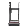 Dual Sim Card Tray Compatible For Motorola One Vision (XT1970 / 2019) / P50 (XT1970 / 2019) (Black)