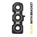 Back Camera Lens With Bracket Compatible For Samsung Galaxy A55 5G (A556 / 2024) (Premium) (Lemon)