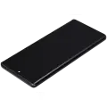 OLED Assembly With Frame Compatible For Motorola Moto Edge 50  (XT2407-3 / 2024) (Refurbished) (Koala Gray)
