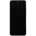 OLED Assembly With Frame Compatible For Motorola Moto Edge 50 Neo (XT2409-3 / 2024) (Refurbished) (Latte)
