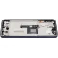 OLED Assembly With Frame Compatible For Motorola Moto Edge 50 Neo (XT2409-3 / 2024) (Refurbished) (Grisaille)