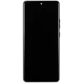 OLED Assembly With Frame Compatible For Motorola Moto Edge 50  (XT2407-3 / 2024) (Refurbished) (Jungle Green)
