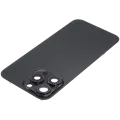Back Glass With Steel Plate With MagSafe Magnet Pre-Installed Compatible For iPhone 15 Pro Max (No Logo) (Black Titanium)