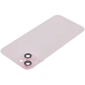 Back Glass With Steel Plate With MagSafe Magnet Pre-Installed Compatible For iPhone 15 Plus (No Logo) (Pink)