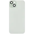Back Glass With Steel Plate With MagSafe Magnet Pre-Installed Compatible For iPhone 15 Plus (No Logo) (Green)