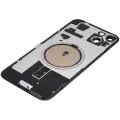 Back Glass With Steel Plate With MagSafe Magnet Pre-Installed Compatible For iPhone 15 Plus (No Logo) (Green)