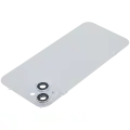 Back Glass With Steel Plate With MagSafe Magnet Pre-Installed Compatible For iPhone 15 Plus (No Logo) (Blue)