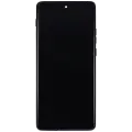 OLED Assembly With Frame Compatible For Motorola Edge (XT2405 / 2024) (Refurbished) (Black)