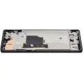 OLED Assembly With Frame Compatible For Motorola Edge (XT2405 / 2024) (Refurbished) (Black)
