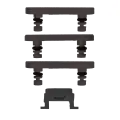 Hard Buttons (Power / Volume / Switch) Compatible For iPhone 7 Plus (Space Gray)
