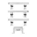 Hard Buttons (Power / Volume / Switch) Compatible For iPhone 7 Plus (Silver)