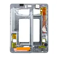Mid-Frame Housing Compatible For Samsung Galaxy S10 Plus (With Small Parts) (Ceramic White) 