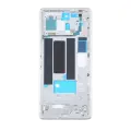 Mid-Frame Housing Compatible For Google Pixel 7a (Genuine OEM) (Snow)