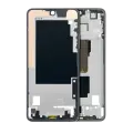 Mid-Frame Housing With Power Button Flex Compatible For Motorola Moto G Power (XT2117 / 2021) (Flash Gray)