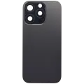 Back Glass With Steel Plate With MagSafe Magnet Pre-Installed Compatible For iPhone 16 Pro (No Logo) (Black Titanium)