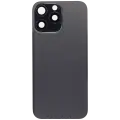 Back Glass With Steel Plate With MagSafe Magnet Pre-Installed Compatible For iPhone 16 Pro Max (No Logo) (Black Titanium)