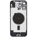 Back Glass With Steel Plate With MagSafe Magnet Pre-Installed Compatible For iPhone 16 Pro Max (No Logo) (Natural Titanium)