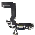 Charging Port Flex Cable Compatible For iPhone 13 Mini (Aftermarket Plus) (Blue)