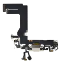 Charging Port Flex Cable Compatible For iPhone 13 Mini (Aftermarket Plus) (Starlight)