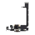 Charging Port Flex Cable With Board Compatible For iPhone 11 Pro Max (Used OEM Pull) (Gold) 