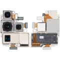Back Camera Assembly (Wide & Telephoto & Ultrawide & Periscope & Telephoto) Compatible For Samsung Galaxy S21 Ultra 5G (Used OEM Pull: Grade B)