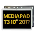LCD Assembly Without Frame Compatible For Huawei MediaPad T3 10" 2017 (Refurbished) (White)