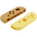 Housing Shell Compatible For Nintendo Switch Joy Con Controller (Brown / Yellow)