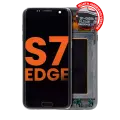 OLED Assembly With Frame Compatible For Samsung Galaxy S7 Edge G935A (North American Version) (Blemish: Grade A) (Black Onyx)