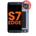 OLED Assembly With Frame Compatible For Samsung Galaxy S7 Edge G935A (North American Version) (Blemish: Grade B) (Black Onyx)