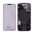 Back Glass w/ MagSafe Magnet & NFC & Flashlight Flex For iPhone 16 (UK / EU Version) (Genuine OEM) (Black)