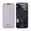 Back Glass w/ MagSafe Magnet & NFC & Flashlight Flex For iPhone 16 plus (UK / EU Version) (Genuine OEM) (Black)