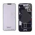 Back Glass w/ MagSafe Magnet & NFC & Flashlight Flex For iPhone 16 plus (UK / EU Version) (Genuine OEM) (Ultramarine)