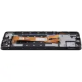 LCD Assembly With Frame Compatible For Samsung Galaxy A06 5G (A066/ 2025) (Refurbished) (All Colors)
