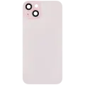 Back Glass With Steel Plate With MagSafe Magnet Pre-Installed Compatible For iPhone 15 Plus (Service Pack) (Pink)