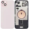 Back Glass With Steel Plate With MagSafe Magnet Pre-Installed Compatible For iPhone 15 Plus (Service Pack) (Pink)