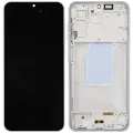 OLED Assembly With Frame Compatible For Samsung Galaxy A26 5G (A266 / 2025) (Refurbished) (White)