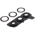 Back Camera Lens With Cover Bezel Ring Compatible For Samsung Galaxy S25 5G (Pink Gold)