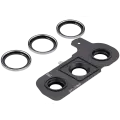 Back Camera Lens With Cover Bezel Ring Compatible For Samsung Galaxy S25 5G (Silver Shadow)