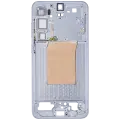 Mid-Frame Housing Compatible For Samsung Galaxy S25 Plus 5G (US & International Version) (Icy Blue)